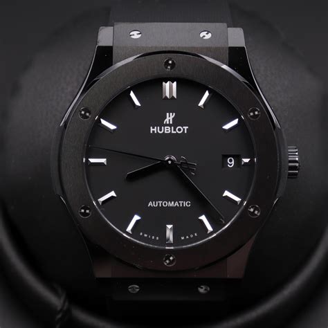 guanti boxe hublot|Hublot Classic Fusion Black Magic box and e warranty .